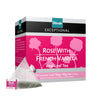 EXCEPTIONAL  Rose with French Vanilla 20 Pyramid Tea Bags INN