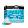 EXCEPTIONAL Peppermint and English Toffee 20 Pyramid Tea Bags INN