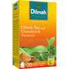 Green Tea with Cinnamon and Turmeric 20 Tea Bags